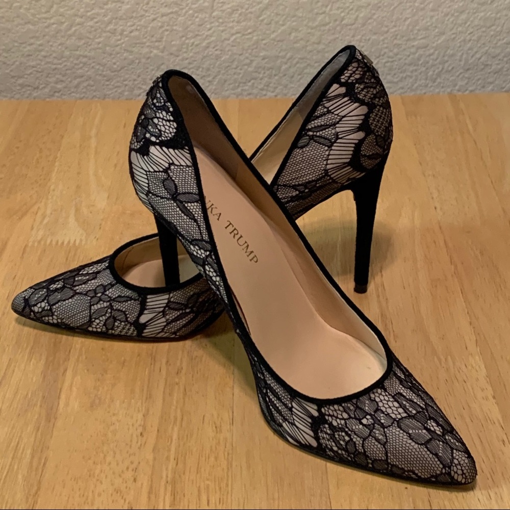 Ivanka Trump Black Pump SZ 7.5